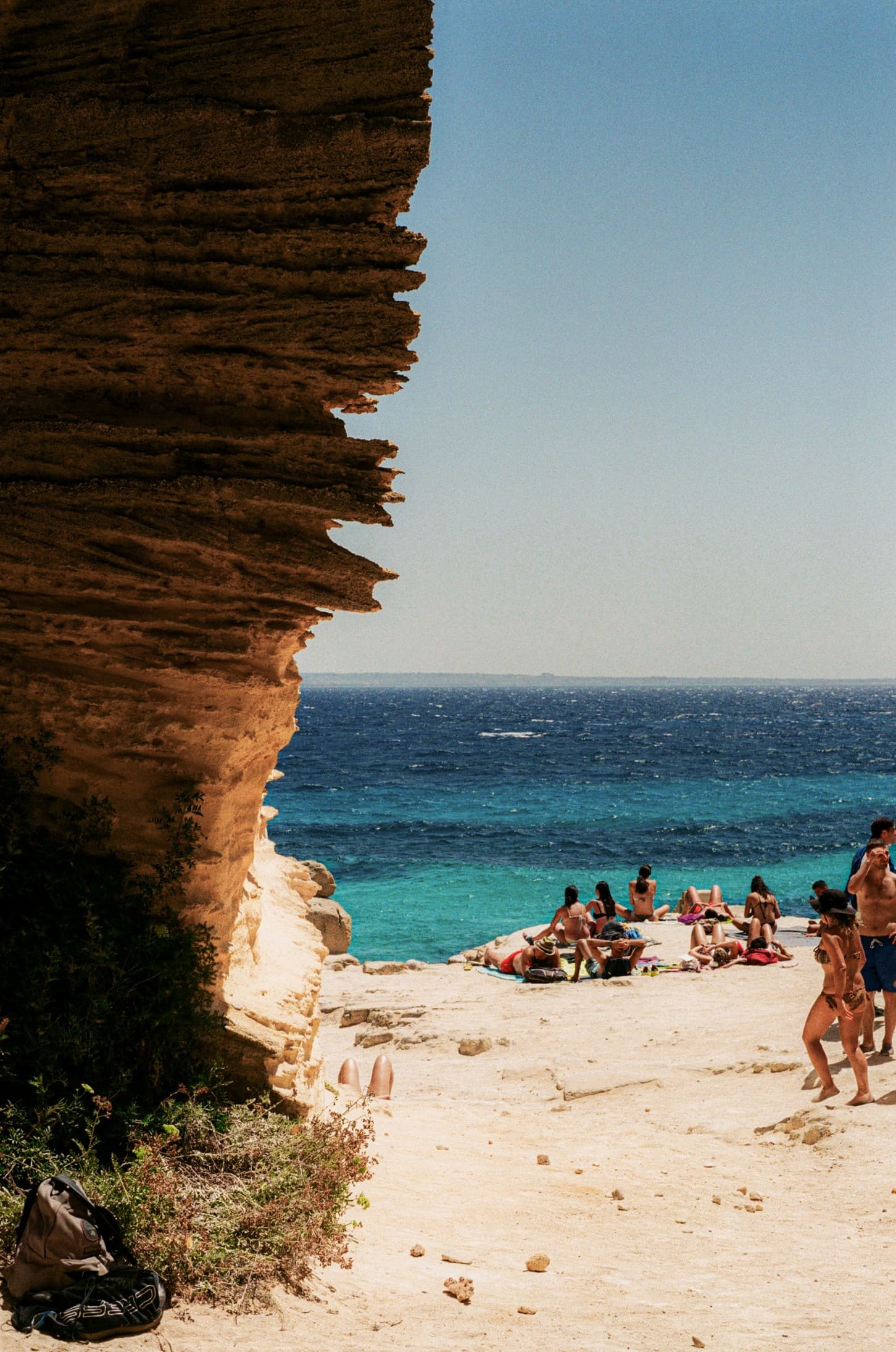 Barthelemy de Mazenod | The Seafront | People on the side of the water in Favignana, Sicily