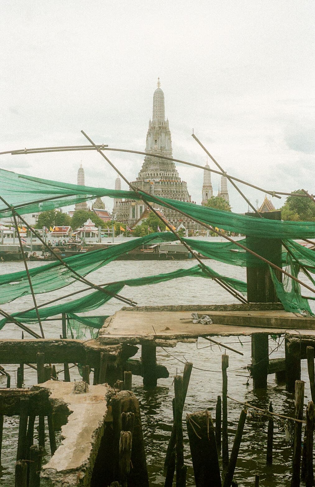 Barthelemy de Mazenod | Travel | A view of the side banks of the river in Bangkok, Thailand