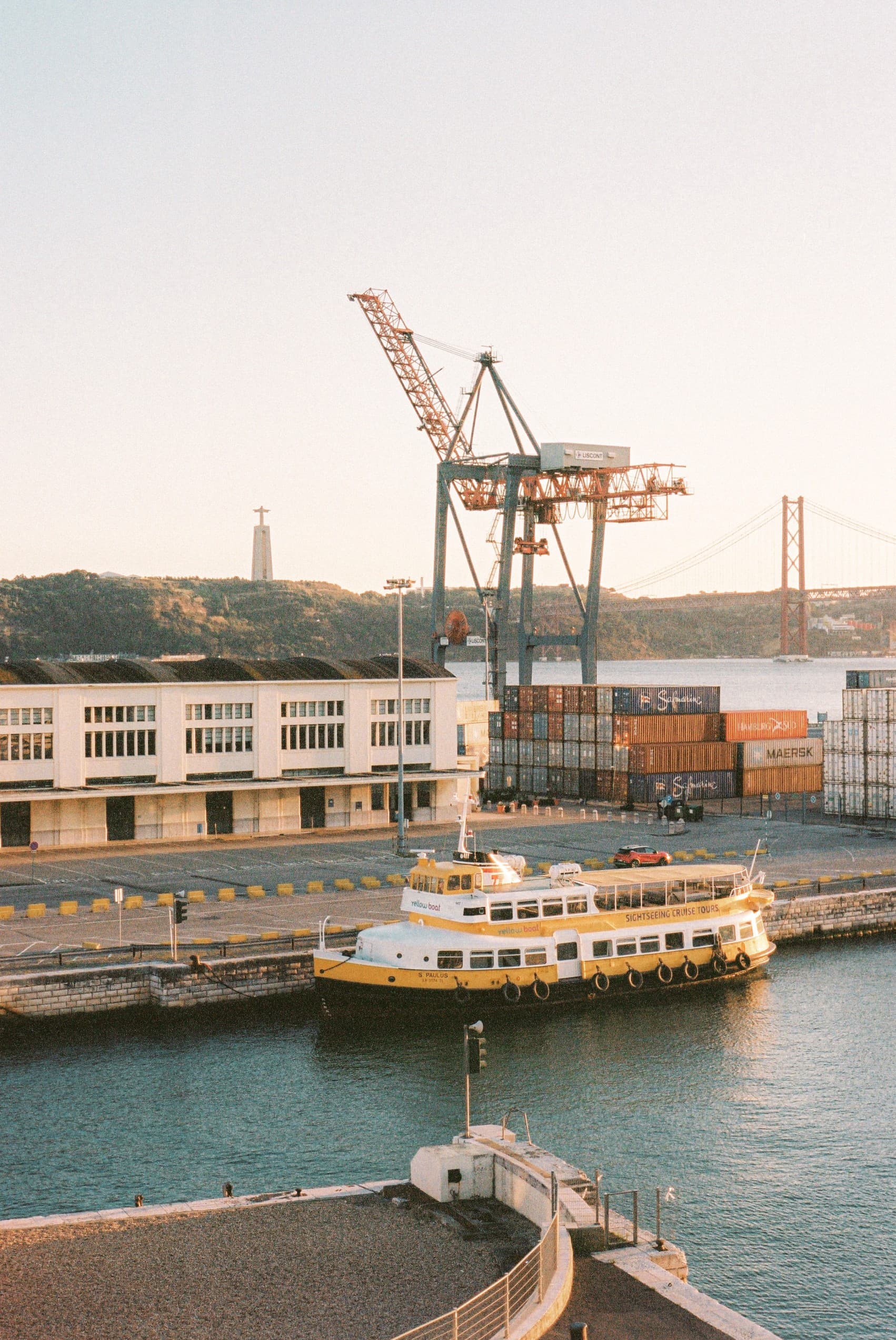 Barthelemy de Mazenod | Travel | A view of the harbor of Lisbon, Portugal
